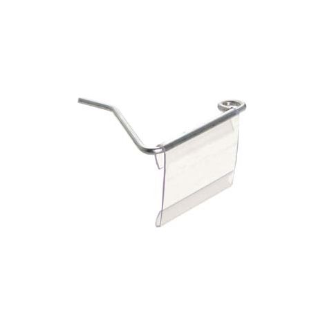 TARGHETTA IN PVC PORTA CARTELLO- - mm.66x50 - 30 pezzi