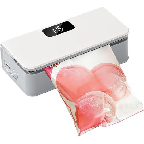 Machine de scellage magnétique pour sachets, fermeture magnétique avec coupe-fil, 6 niveaux, machine portable pour sceller les aliments, idéale pour les chips, les snacks, les sandwichs, la cuisine, l