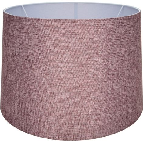 Paralume Deco MDL3012 in tessuto rosa H24.5xL38