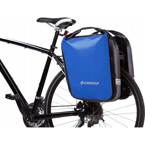 Alforjas para bicicleta Crosso Dry 60  Sistema Crosso  Azul (1/5)