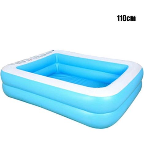 Piscine gonflable familiale lounge pour bébé, bassin de baignade plein format, pataugeoire gonflable enfants, jeu d'eau extérieur, ensemble détente (1/4)