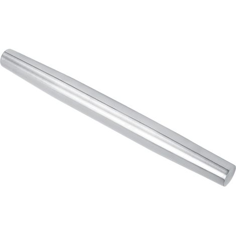 Rouleau à pâtisserie en acier inoxydable antiadhésif, outil de cuisson pour pâte à gâteau et pâtisserie. (1/5)