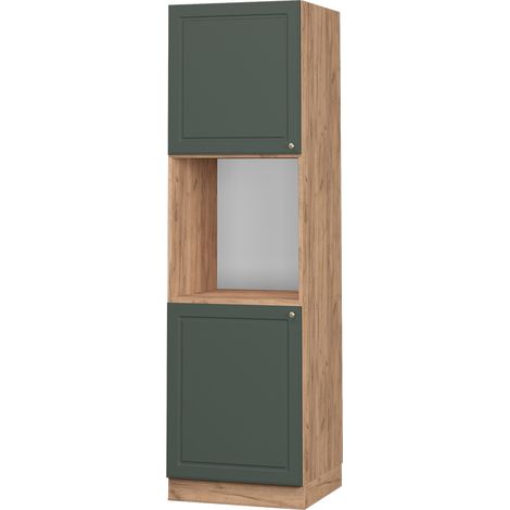 Meuble pour four Fame-Line, Vert Or Campagne, 60 cm ouvert, Vicco