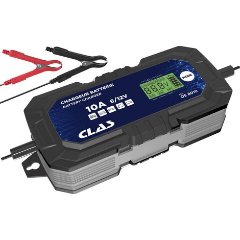Chargeur de batterie 10A - OE 8010 - CLAS Equipements (1/5)