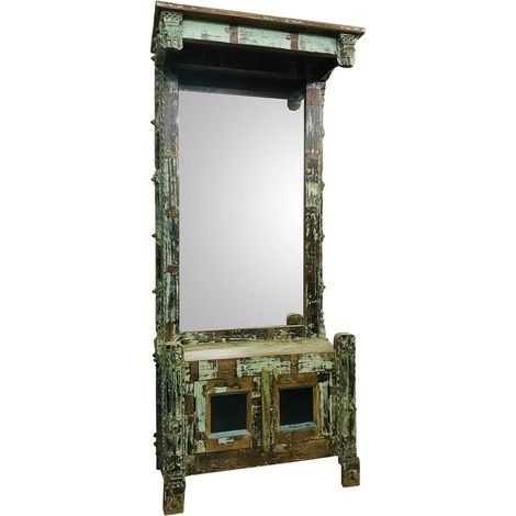 Banco Recibidor de madera 83x44x185 (1/4)