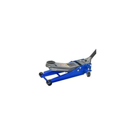 Auf Schweren Geländewagen Mit Doppelrädern (fußlos) Sowie Stahlräder und Doppelkolben Schnellauflauf. 3 Tonnen Kapazität, -Blau&silber(BLUE&Silver) (1/5)