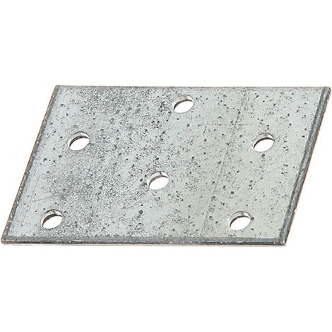 Platine d'assemblage 60 x 40 x 2mm galvanisé - Alberts