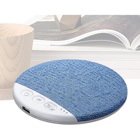 Haut-Parleur de Sommeil Son stéréo de Bruit Blanc intégré Oreiller Audio Et Machine À Bruit De Sommeil Pour chambre à coucher, maison, , hôtel, canapé, méditation (1/5)