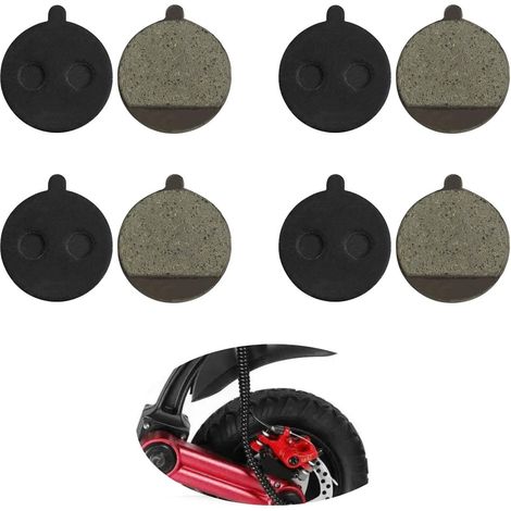 4 Paires Plaquettes de Frein KUGOO M4/M4 Pro - Semi-Métalliques Pour Trottinette électrique et Bicyclette - Pièces de Rechange à Disque en Métal et Résine (1/5)