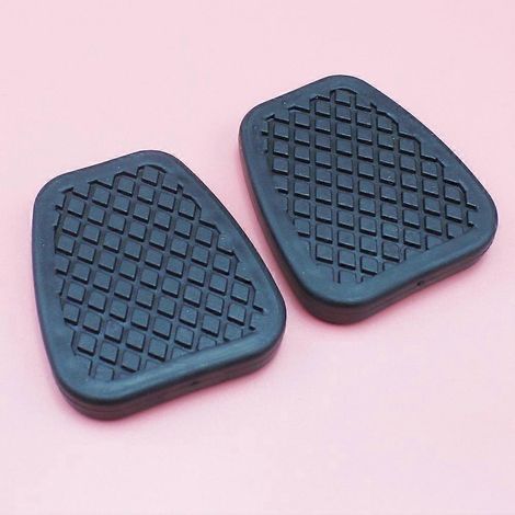 Jeu de 2 plaquettes de frein, boîtier en caoutchouc de pédale d'embrayage 46545-538-010, compatible avec Honda/Civic/Accord-CRV, pièces de transmission manuelle (1/5)