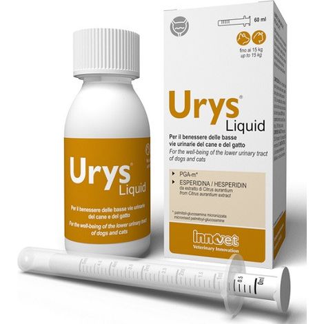 Innovet Dog e Cat Urys Liquid - Innovet Dog e Cat Urys Liquid - Confezione da 60 Ml