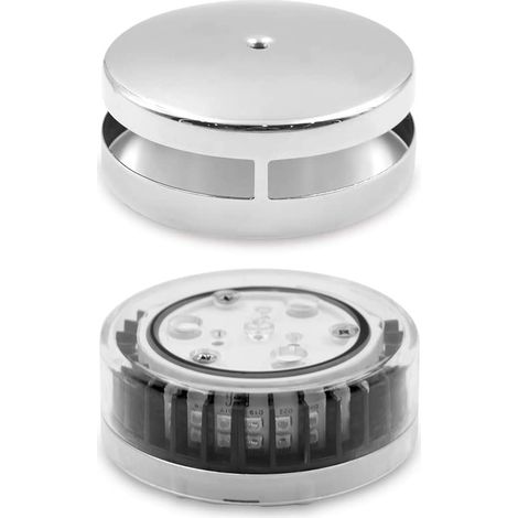 Feu de proue bicolore à LED, feu de navigation étanche en acier inoxydable, rouge et vert. (1/5)