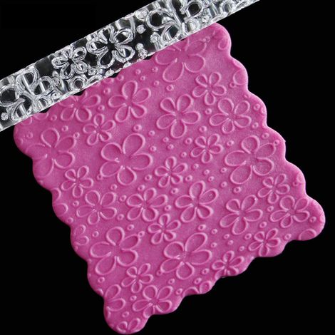 Hochwertiges Acryl-Nudelholz, Gebäcknudelholz, Fondant- und Knetmasseroller, DIY-Kuchen 05 (1/5)