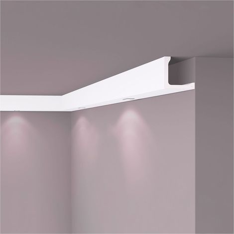 NMC L4-box ARSTYL Noel Marquet 1 Scatola 11 pezzi Cornice di copertura modanatura tipo stucco design moderno bianco  22 m