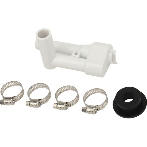 Kit anti-retour d'air pour toilettes RV 385316906, collier en acier inoxydable, joint torique en caoutchouc étanche, compatible modèles 110, 111, 130, 131, 147, 148, 149 (1/5)