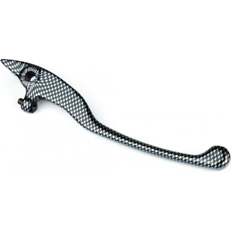 Levier de frein droit pour PEUGEOT look Carbone