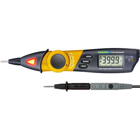 Sonda, comprobador, multímetro digital con baterías 600V CAT III PANCONTROL