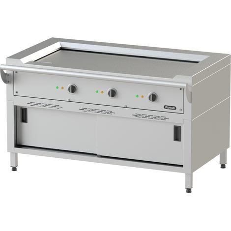 TEPPAN YAKI ELECTRIQUE SOUBASSEMENT - ACIER FE 510 - 19.5 kW - NAYATI