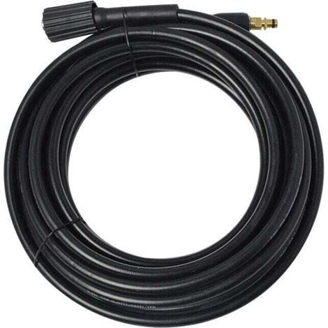 6M Tuyau de Remplacement,Flexible Nettoyeur Haute Pression M22 à Filetage-Connecteur Quick Connect de Type click pour Kärcher série K2-K7 (1/4)