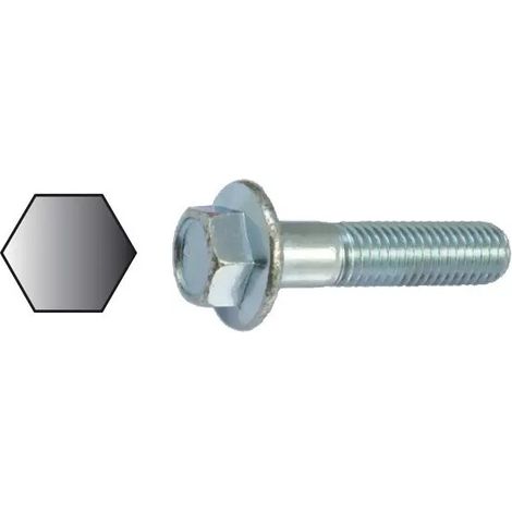 Vis acier zingué - DIN 6921 Viswood - 10 - 40