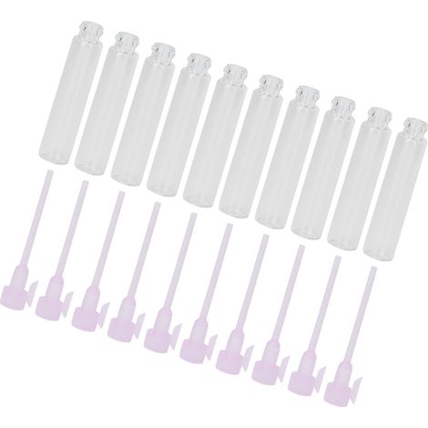 Lot de 10 mini flacons vaporisateurs de parfum vides de 2 ml, rose (1/5)