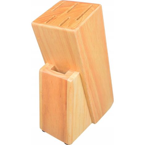 Portacoltelli da banchetto, 22,5 cm, in legno marrone. (1/5)