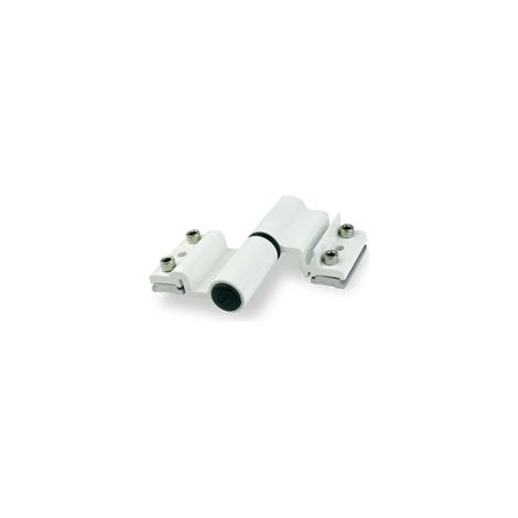Cerniera a morsetto in alluminio 5511I Velox Top FAPIM per porte pesanti - Bianco technal - 5531QT