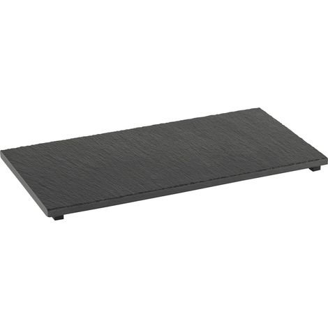 Placa de pizarra natural APS GN 1/3, altura 10 mm, longitud 325 mm, anchura 176 mm (1/4)