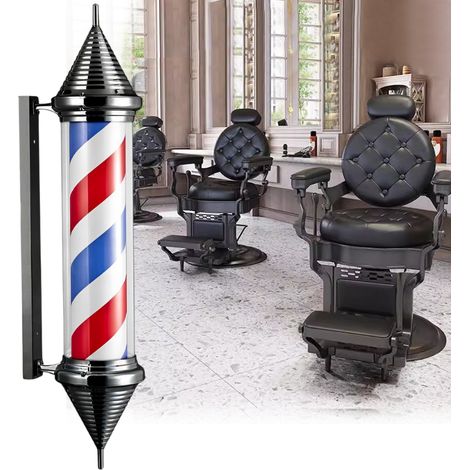 Lampada a LED da soffitto a colonna per barbiere, insegna pubblicitaria per salone di bellezza, 103 cm (1/2)