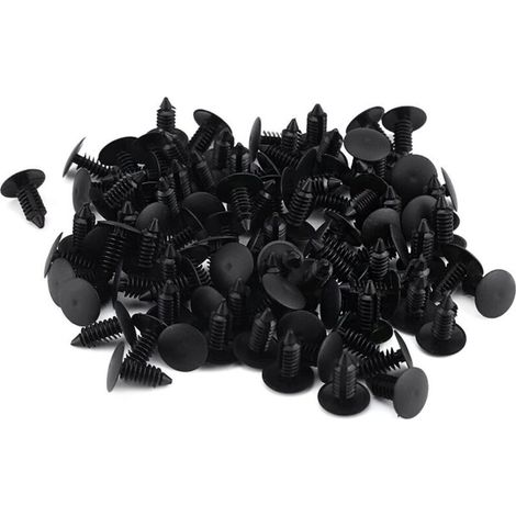 Kit 40pcs Plastic Wing Clips Bumper Rivets Car Fixing Screws