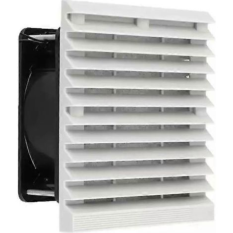 Kit de ventilateur de 116 mm avec filtre pour armoire électrique 802, étanche IP54, alimentation 12 V/24 V CC. (1/4)