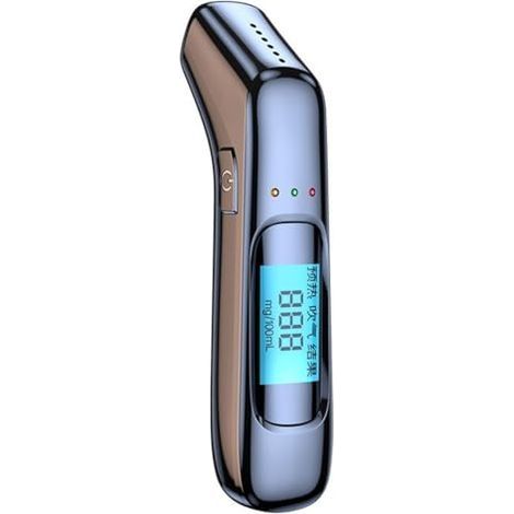 Testeur d'alcool numérique LCD pour voiture, testeur d'alcool d'haleine, testeur d'alcool portable pour la maison (1/5)