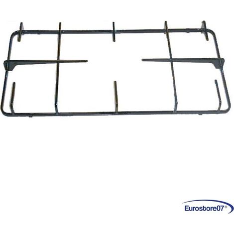 LOFRA GRIGLIA PER CUCINA A GAS SMALTATA NERA   492 X 250  mm.   FUOCO CENTRALE