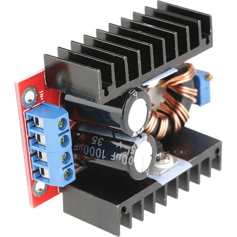 Convertisseur élévateur DC-DC 150W, module boost 12-32V à 35V réglable pour alimentation (1/5)