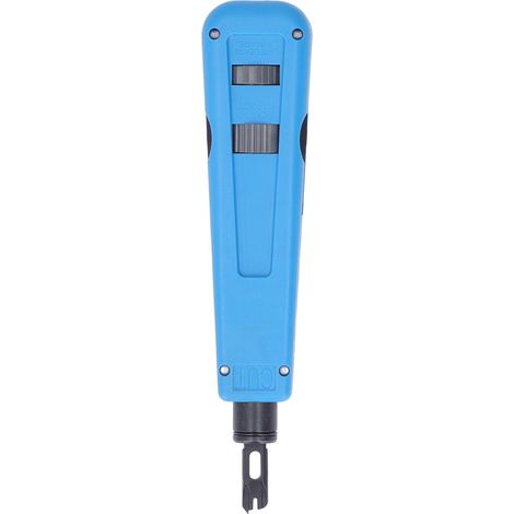 Outil à impact replaceable pour sertir câble avec lame ajustable et crochet pour module 110/88 en ABS et acier allié (1/5)