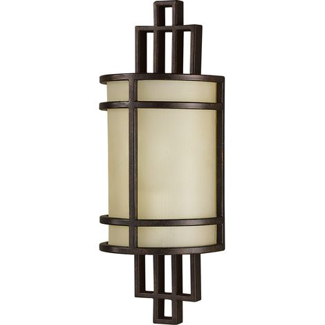 Elstead Fusion - Applique murale d'intérieur à 1 lumière, bronze, E27 (1/6)
