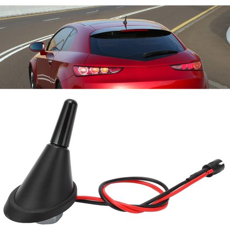 Antenne de toit universelle pour voiture + base avec kit amplificateur, compatible avec Alfa Romeo, Audi, BMW, VW, Volvo, etc. (1/5)