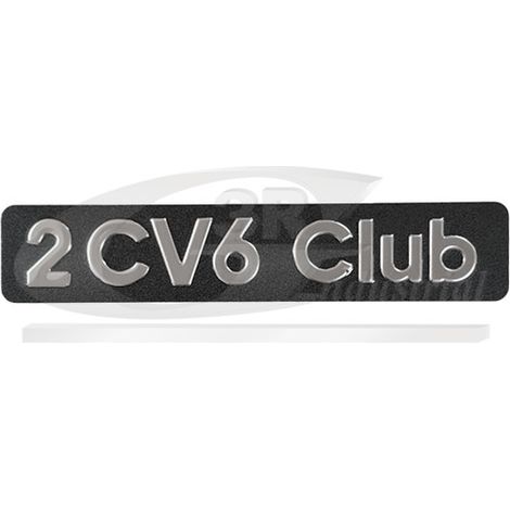 3RG 87228 ANAGRAMA 2CV6 CLUB