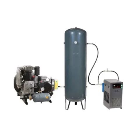 COMPRESSEUR D'AIR A PISTON TRIPHASE SUR PLATEAU K100/BF20 SD - 900 V (1/3)