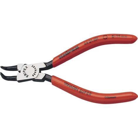 Internal circlip pliers 130mm with 90° bent tips – Chrome vanadium steel – Oil-hardened for durability – Model 36898 – Draper (1/5)