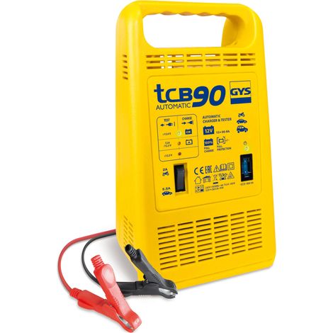 Cargador de baterías Gys TCB 90 AUTOMATIC 12V con comprobador de baterías
