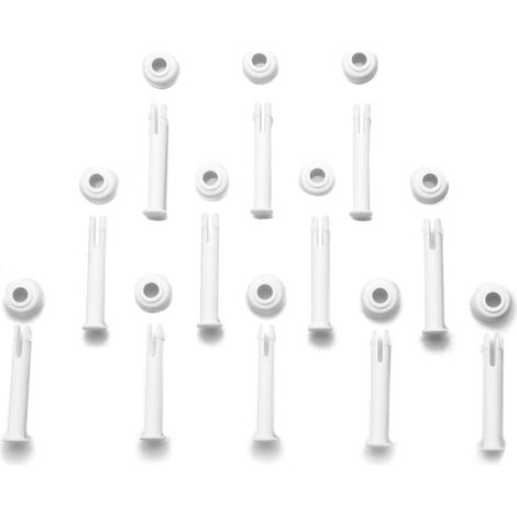 Goupilles en Plastique pour Joints de Piscine (12 pièces) pour Intex Round Metal Frame Pools Pièces de Rechange,Intexpool Replacement Spare Parts (6cm / 2.36in)