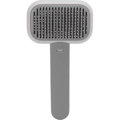 Cepillo de aseo autolimpiante para perros y gatos - Cepillo multifuncional para eliminar el pelo suelto - Cómodo y antideslizante (1/5)