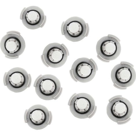 Lot de 12 filtres pour réservoir d'eau compatibles avec les aspirateurs robots Xiaomi S50 et S51 Roborock. 2 filtres de rechange inclus. (1/5)