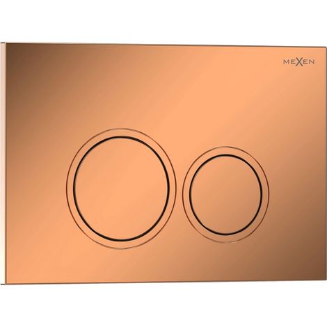 Mexen Tex 01 Spültaste, glänzendes Roségold - 6101-09 (1/2)