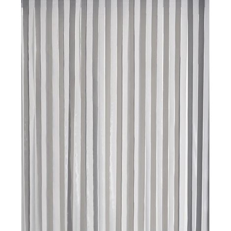 Madeinnature – Rideau de porte en lanières PVC 90 cm x 220 cm – Installation facile avec crochets – Plusieurs coloris disponibles