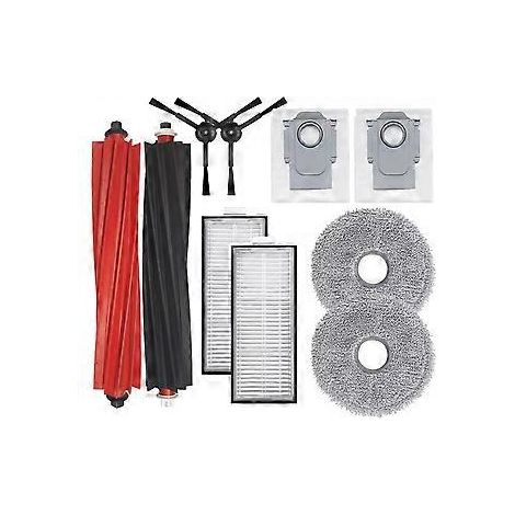 Accessoire pour Qrevo Master / V20 / P10S Pro : Couvercle de brosse latérale, filtre, sac à poussière, boîte (1/5)