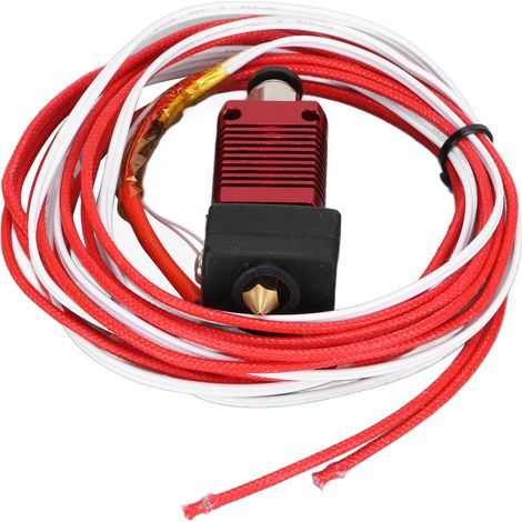 Pièces pour buse d'imprimante 3D : thermistance enfichable, couvercle en silicone, kit d'extrudeuse 12 V