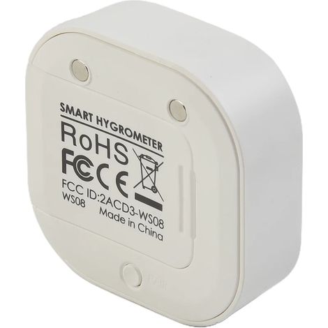 Capteur intelligent de température et d'humidité, thermomètre d'ambiance sans fil, surveillance de l'air, capteur thermo-hygromètre, vie connectée