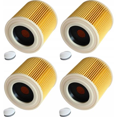 Kärcher Filtre À Air - 4 Pièces - Remplacement - Compatible Wd2 - Compatible Wd3 (1/5)